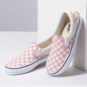 checkerboard vans
